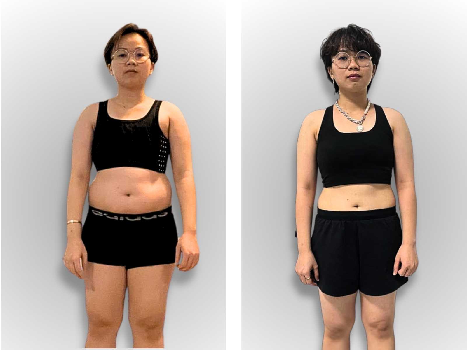 60 KG → 53 KG