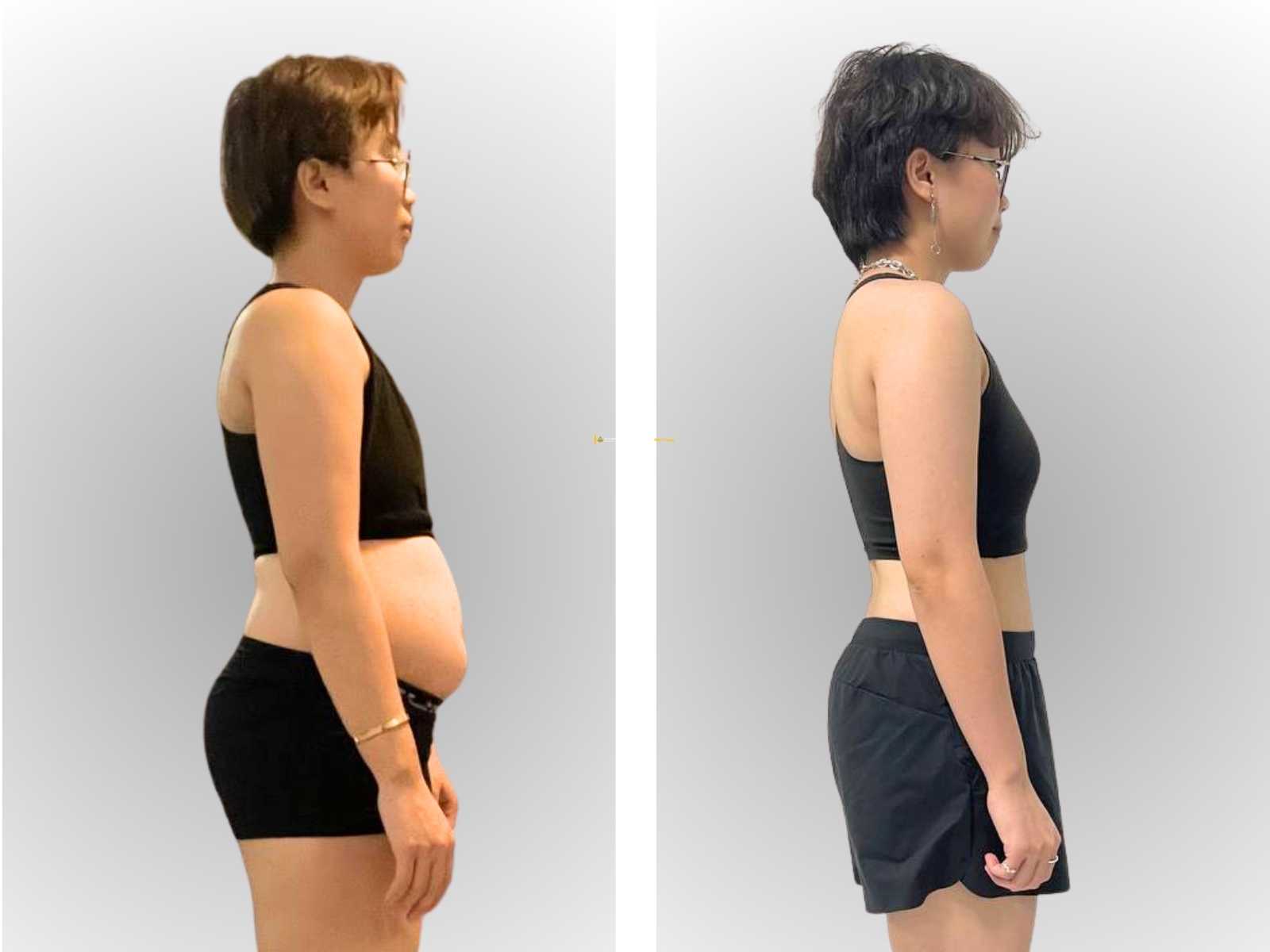 Before: 39% Bodyfat → After: 25% Bodyfat